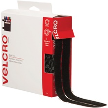 3/4" x 15' - Black VELCRO® Brand Tape - Combo Packs image