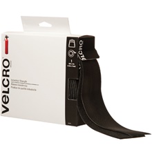2" x 15' - Black VELCRO® Brand Tape - Combo Packs image