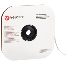 5/8" - Hook - White VELCRO® Brand Tape - Individual Dots image