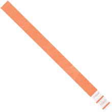 3/4 x 10" Orange Tyvek® Wristbands image